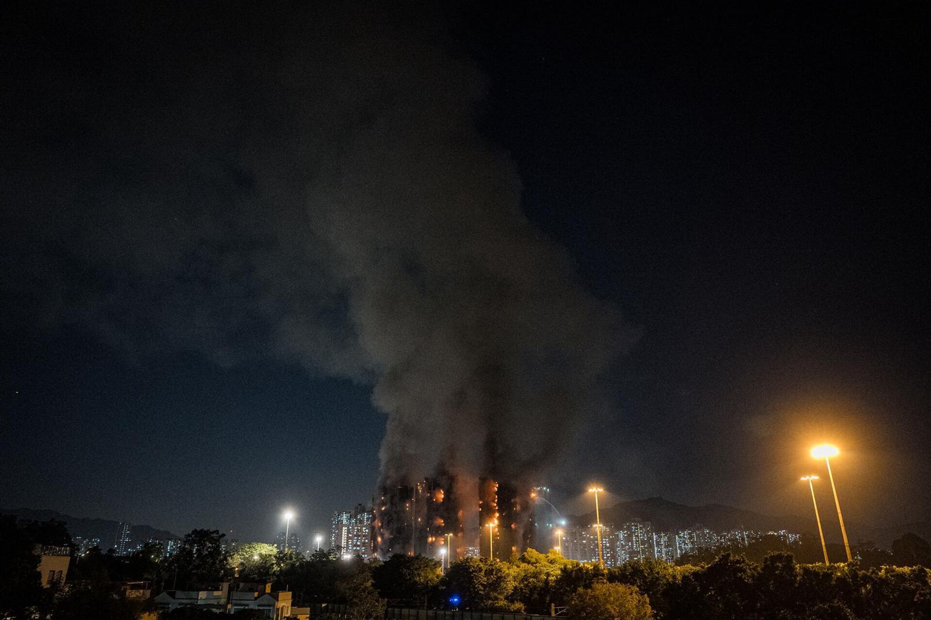 Hong Kong yangın felaketi Hong Kong yangın felaketi - Sputnik Türkiye, 1920, 27.11.2025