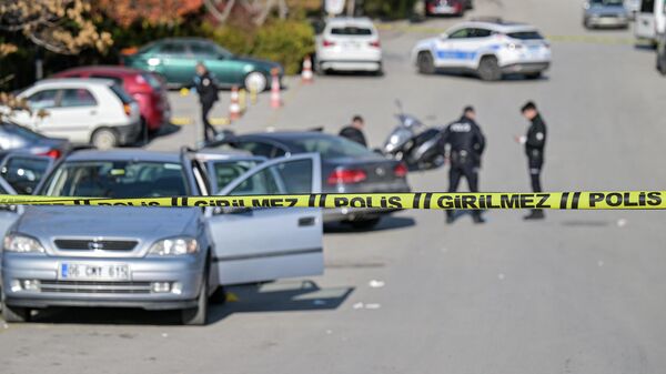 Ankara Adliyesi önünde kavga - Sputnik Türkiye