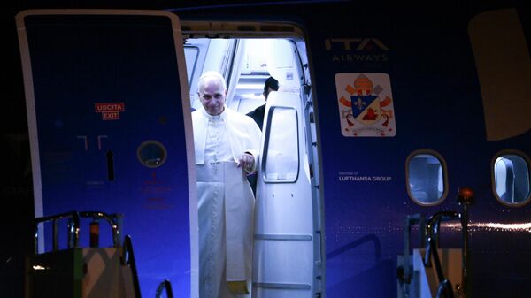 Papa Leo, İstanbul'a iniş yaptı - Sputnik Türkiye