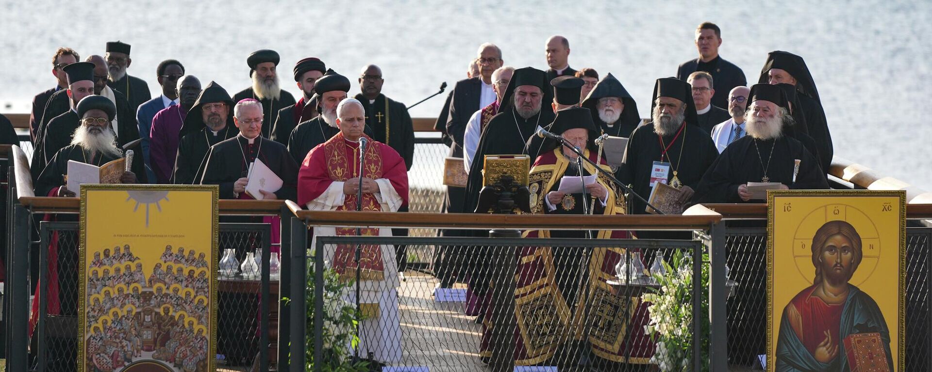 Papa 14. Leo, İznik'te ayin yapıyor - Sputnik Türkiye, 1920, 02.12.2025