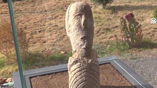 Ağzı dikili heykel - Sputnik Türkiye