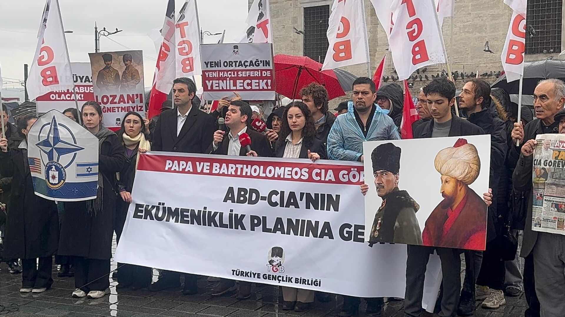  Papa 14. Leo, İstanbul'da protesto edildi - Sputnik Türkiye, 1920, 29.11.2025