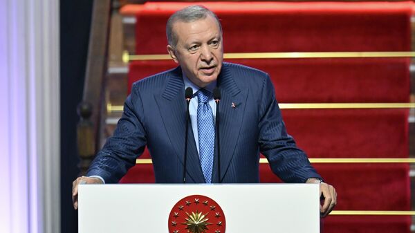 Cumhurbaşkanı Recep Tayyip Erdoğan - Sputnik Türkiye
