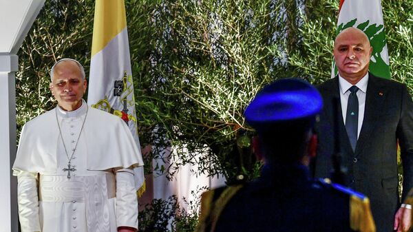 Papa Leo, Türkiye’den Lübnan’a gittikten sonra yaptığı ilk açıklamada İsrail ile Filistin halkı arasındaki onlarca yıllık çatışmanın tek çözümünün bir Filistin devletini içermesi gerektiğini söyledi.   - Sputnik Türkiye