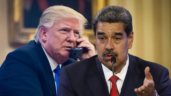 Trump-Maduro - Sputnik Türkiye