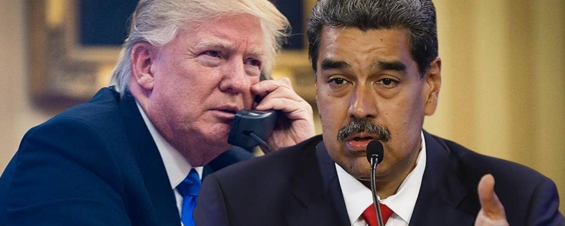 Trump-Maduro - Sputnik Türkiye, 1920, 04.12.2025