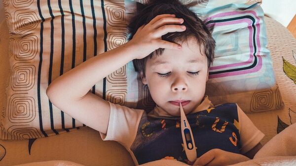 hasta çocuk - Sputnik Türkiye