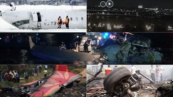 2025'te Yaşanan Uçak ve Helikopter Kazaları - Sputnik Türkiye