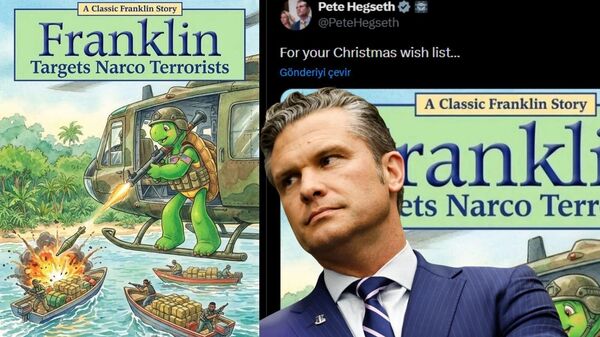 Hegseth’in ‘narko-terör’ çizgi karakter paylaşımı tepki çekti - Sputnik Türkiye