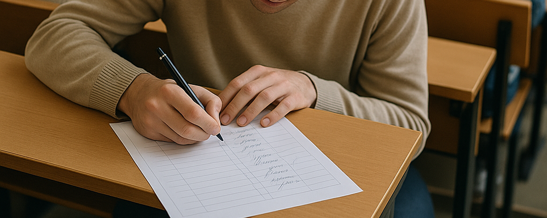 üniversitede imza yoklaması - Sputnik Türkiye, 1920, 04.12.2025