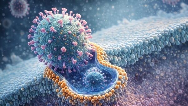 Virüs ve hücre - Sputnik Türkiye