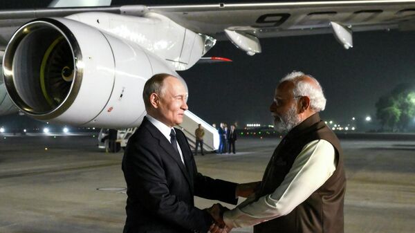 Vladimir Putin-Narendra Modi - Sputnik Türkiye