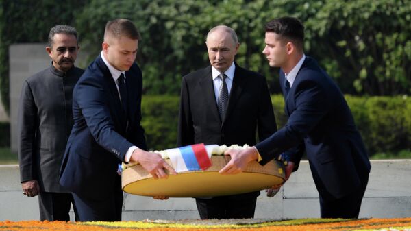 Государственный визит президента РФ Владимира Путина в Индию - Sputnik Türkiye