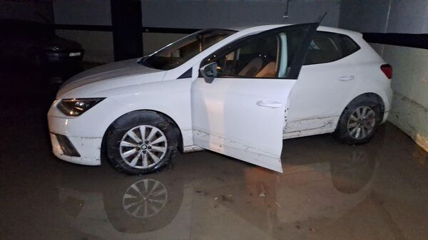 Otopark su baskını - Sputnik Türkiye