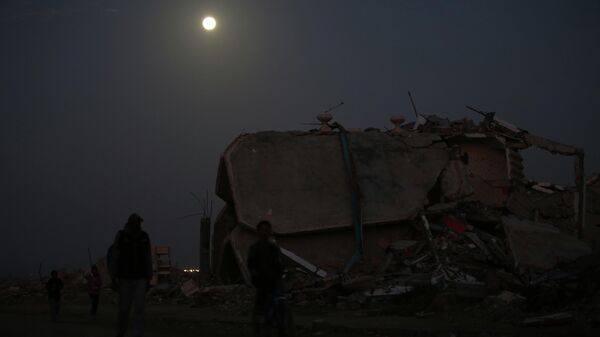 Gazze Şeridi'nin orta kesimindeki Al Mughraqa bölgesi - Sputnik Türkiye