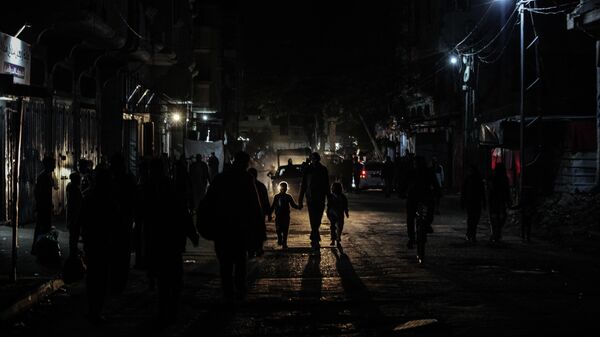 Gazze Şeridi'nin orta kesimindeki Al Mughraqa bölgesi - Sputnik Türkiye