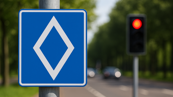 Yollarda yeni dönem başlıyor: 'Baklava dilimli' trafik tabelası tanıtıldı - Sputnik Türkiye