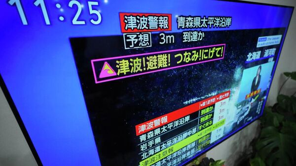 Japonya'da 7.2 büyüklüğündeki depremin ardından tsunami uyarısı yapıldı - Sputnik Türkiye