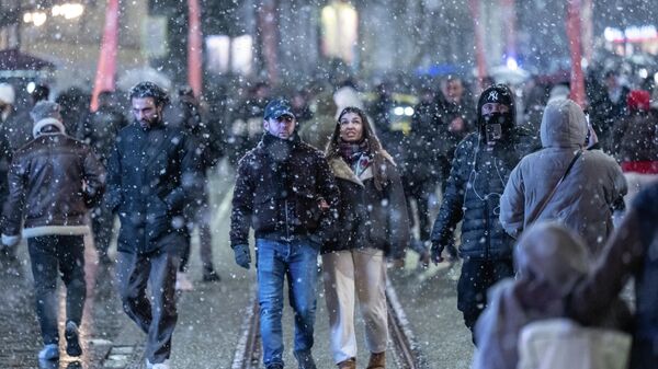 İstanbul kar yağışı - Sputnik Türkiye
