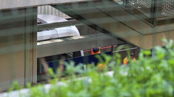 İzmir’de metro raydan çıktı - Sputnik Türkiye