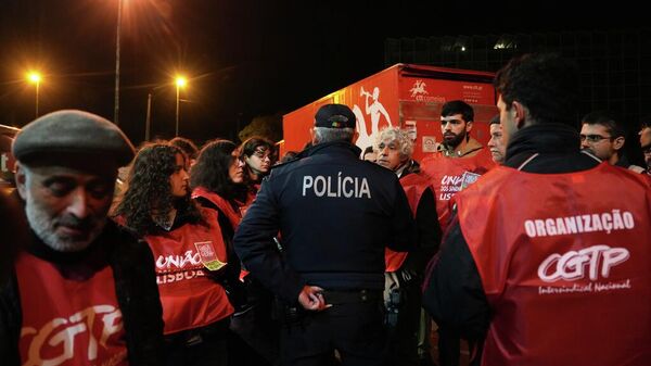 Portekiz genel grev - Sputnik Türkiye