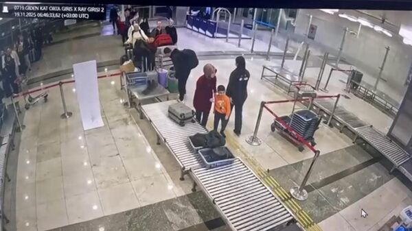 Büyükçekmece Adliyesi'nden 25 kilo altın ve 50 kilo gümüş çalan kişinin havalimanındaki görüntüleri ortaya çıktı  - Sputnik Türkiye