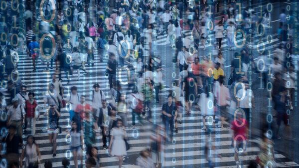 İnsanlar ve bilgisayar kodları - Sputnik Türkiye