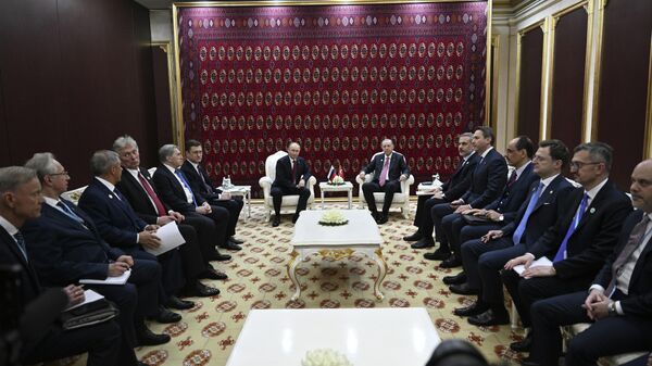 Vladimir Putin, Recep Tayyip Erdoğan - Sputnik Türkiye