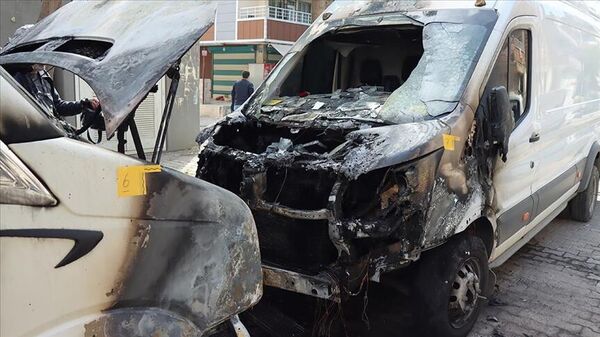 araç kundaklama - Sputnik Türkiye