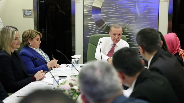 Cumhurbaşkanı Recep Tayyip Erdoğan - Sputnik Türkiye