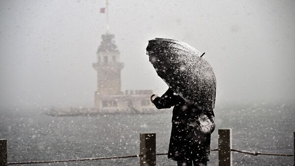 İstanbul kar yağışı - Sputnik Türkiye