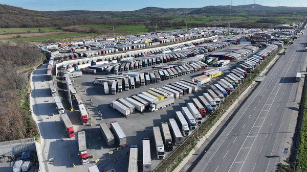 tır parkı - Sputnik Türkiye