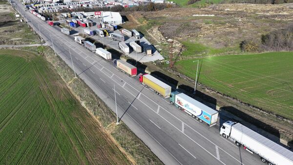 tır parkı - Sputnik Türkiye