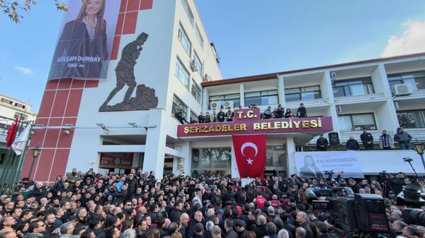 Gülşah Durbay cenaze töreni - Sputnik Türkiye