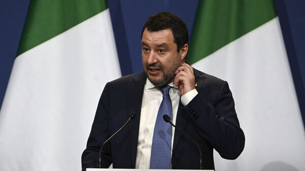 İtalya Başbakan Yardımcısı Matteo Salvini - Sputnik Türkiye