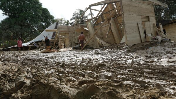 Endonezya sel felaketi - Sputnik Türkiye