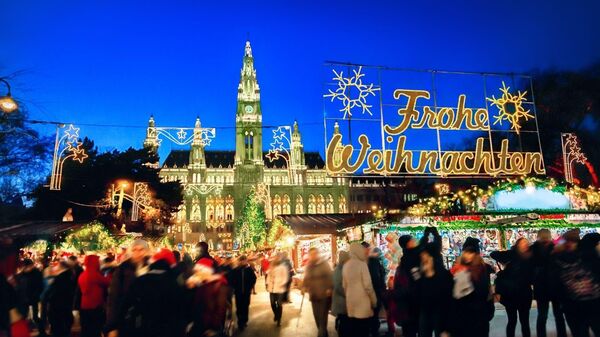 Polonya'da bir Noel pazarı - Sputnik Türkiye