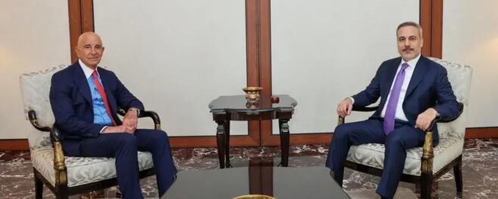 Tom Barrack ve Hakan Fidan - Sputnik Türkiye, 1920, 16.12.2025