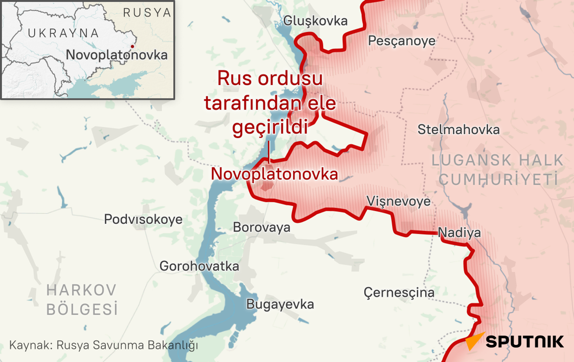 Rus ordusu adım adım ilerlemeye devam ediyor: Harkov’da bir yerleşim daha düşmandan temizlendi - Sputnik Türkiye, 1920, 16.12.2025