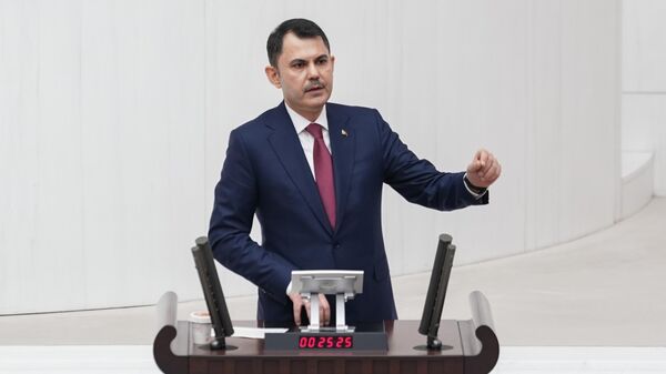  Çevre, Şehircilik ve İklim Değişikliği Bakanı Murat Kurum - Sputnik Türkiye