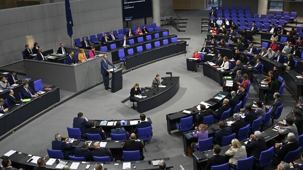 Almanya Başbakanı Friedrich Merz, Federal Meclis (Bundestag) - Sputnik Türkiye