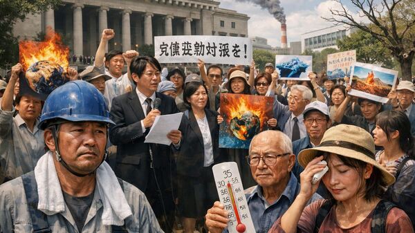 Japonya sıcaklar - Sputnik Türkiye