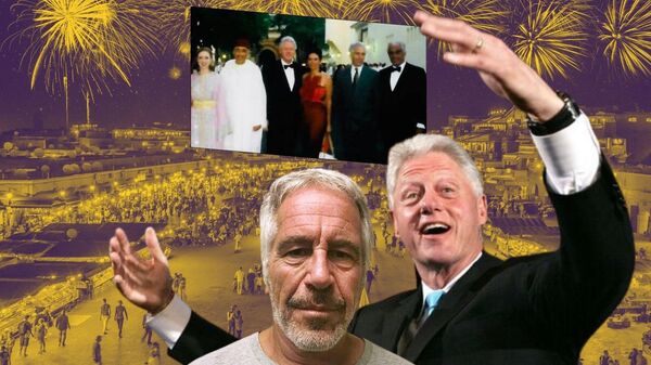 Bill Clinton ve Epstein - Sputnik Türkiye