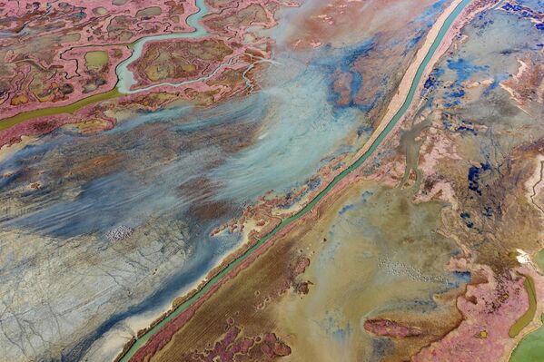 Bölgedeki göller, yalnızca biyolojik çeşitlilik açısından değil, aynı zamanda görsel zenginlikleriyle de dikkat çekiyor. - Sputnik Türkiye