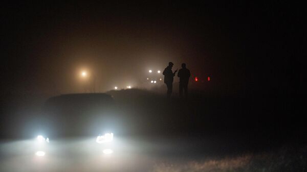 Trablus'a gitmek üzere havalandıktan sonra düşen jetin enkazındaki çalışmalar  - Sputnik Türkiye