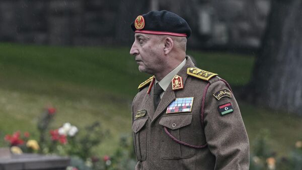 Libya Genelkurmay Başkanı Orgeneral Muhammed Ali Al-Haddad - Sputnik Türkiye