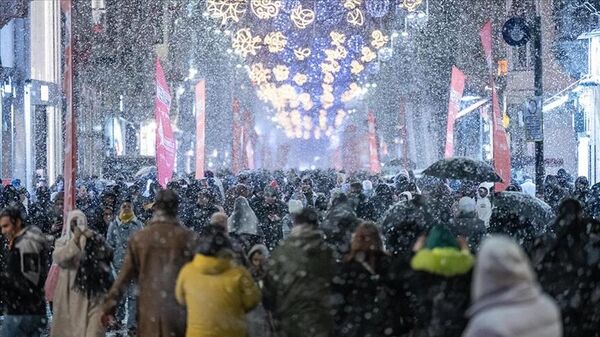 İstanbul kar yağışı - Sputnik Türkiye