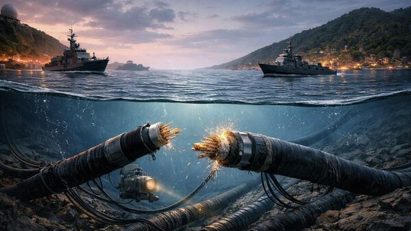 Çin Tayvan sualtı kabloları - Sputnik Türkiye