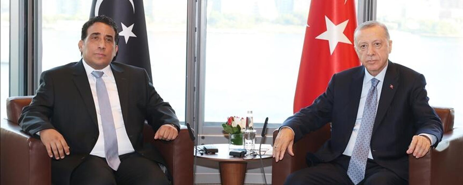 Cumhurbaşkanı Erdoğan ve Libya lideri El Menfi - Sputnik Türkiye, 1920, 24.12.2025