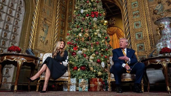  Donald Trump ve Melania Trump - Sputnik Türkiye